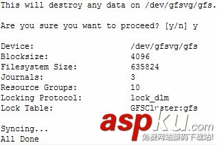 gfs,linux
