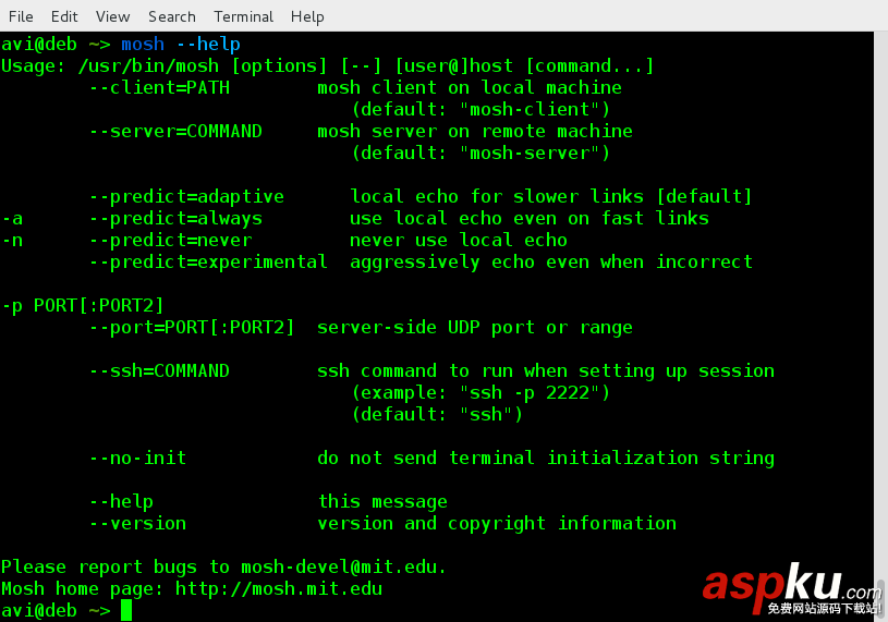 Linux,mosh,远程连接
