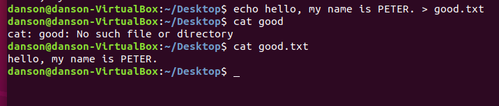 LINUX,echo,重定向