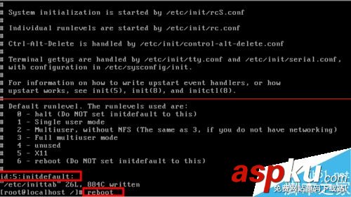 linux运行级别,linux修改运行级别,linux,启动级别,修改linux