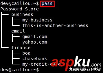 Linux,pass,管理密码