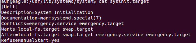 Linux,systemd
