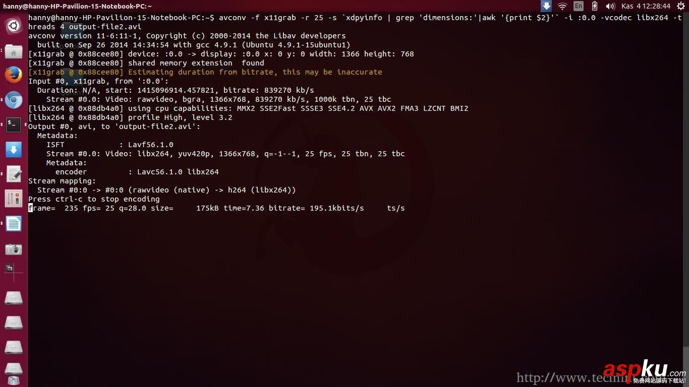 Linux,录制