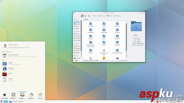Ubuntu,KDE