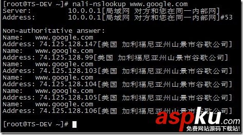 nali,显示IP