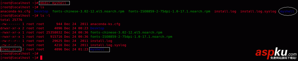 Linux命令,shell