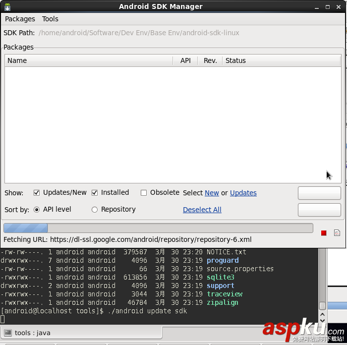 Android开发环境,Linux