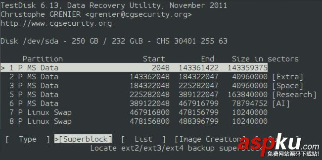Linux,恢复