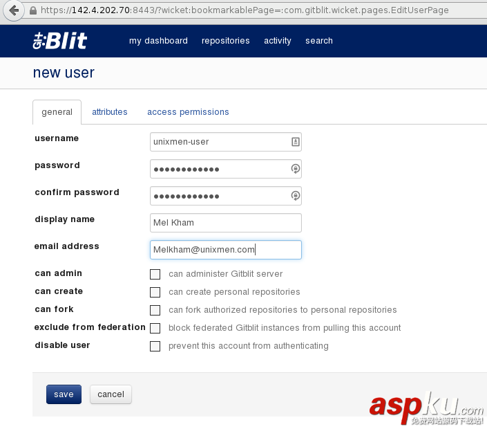 Linux,Gitblit