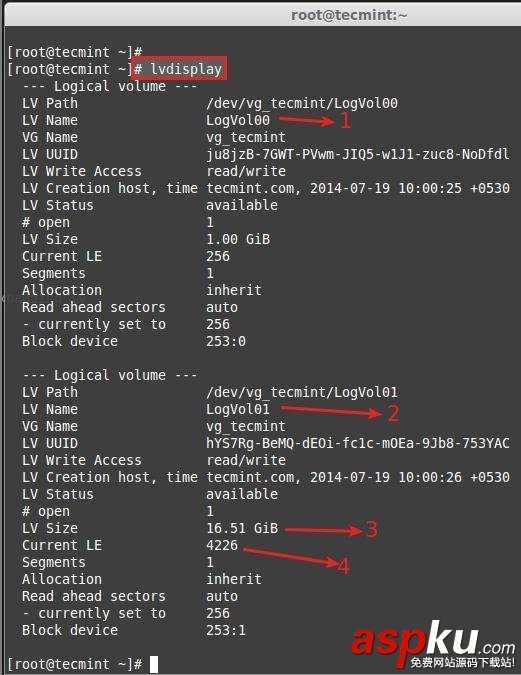 Linux,lvm,扩增卷组,逻辑卷