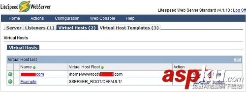 LiteSpeed,虚拟主机,htaccess