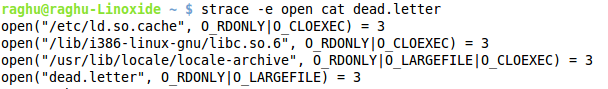 Linux,strace