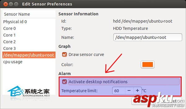 psensor,Linux,温度