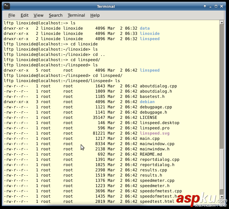 Linux,LFTP