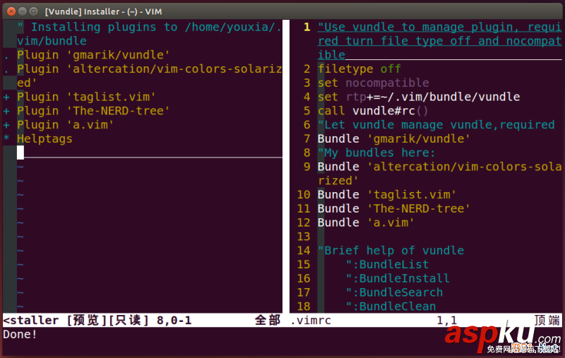 Linux折腾记,打造属于自己的Vim