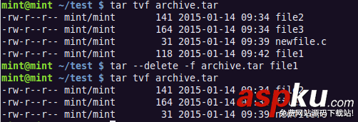 Linux,Tar