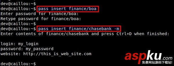 Linux,pass,管理密码