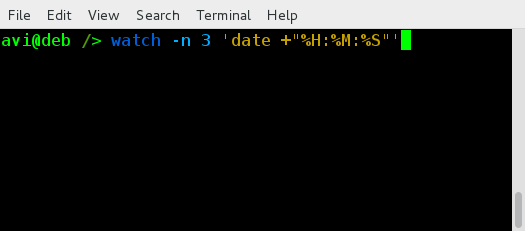 Linux,重复执行命令