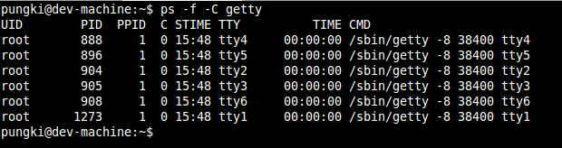 Linux,ps