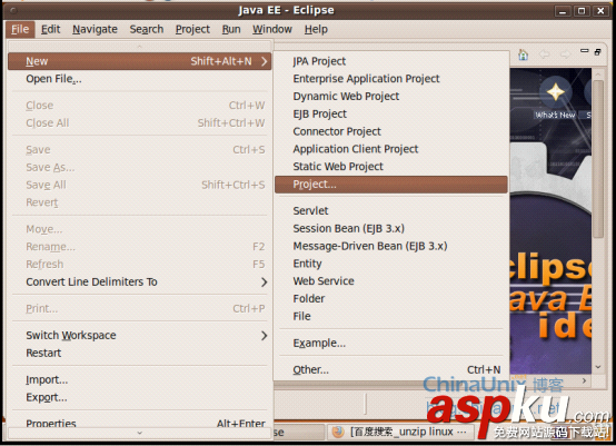 Ubuntu,Eclipse