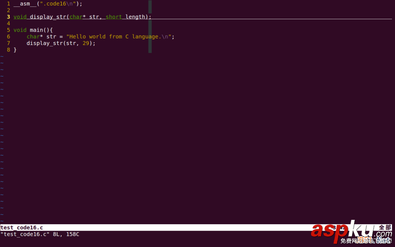 Linux折腾记,使用GCC,GNU,Binutils,x86实模式,运行的16位代码