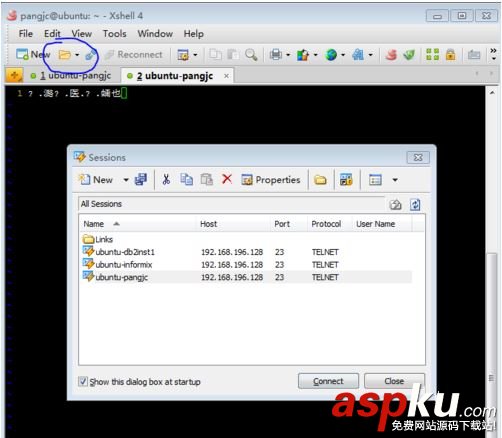 xshell,vi,中文乱码