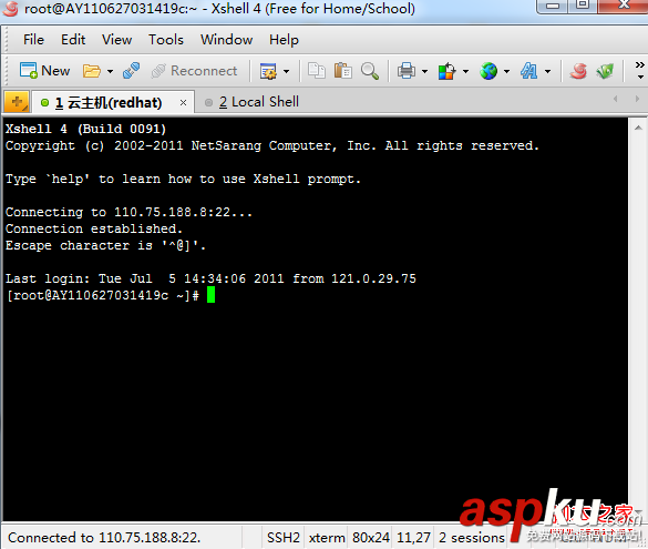 web环境,linux
