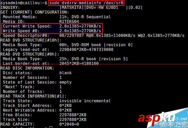 Linux,DVD刻录机