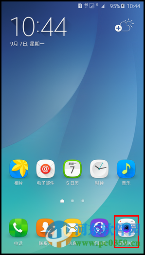 三星Note5开启自拍面部修正功能的方法