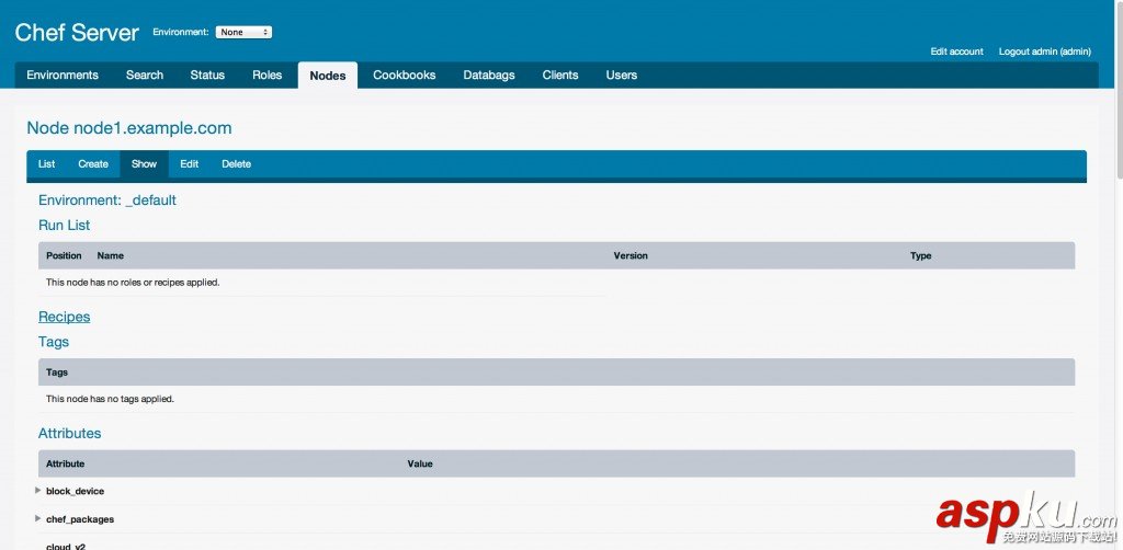 CentOS 6.3下安装部署CHEF环境教程 CentOS,6.3,安装部署,CHEF