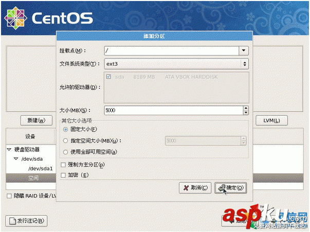 centos,硬盘分区