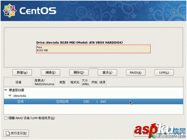 centos,硬盘分区