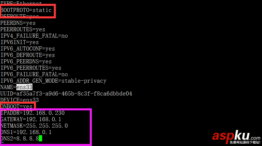 Centos,Centos7,IP