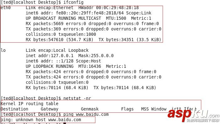 RedHat系统上基本的网络连接和设置方法 RedHat,网络