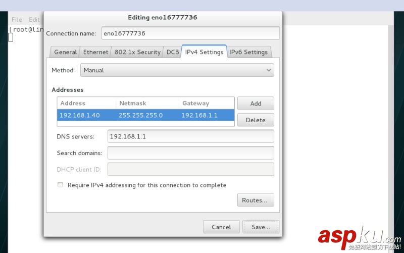 RHEL7.0,网络IP