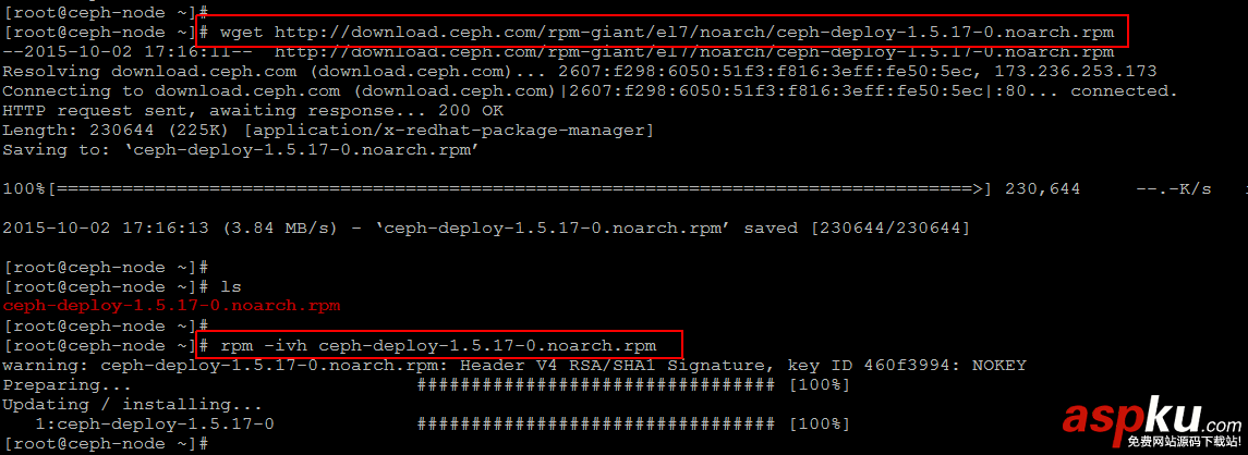 在CentOS下安装和配置分布式系统Ceph的教程 CentOS,分布式系统,Ceph,云计算