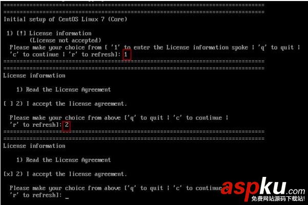 centos7,license,information