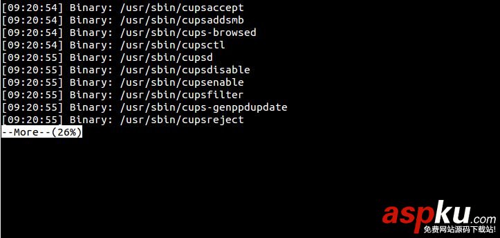 CentOS,文本文件,more命令