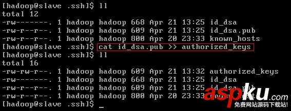 ssh,CentOS,无密码登录
