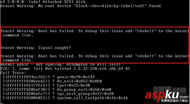 CentOS 6.X 开机错误修复步骤分享 CentOS,开机错误