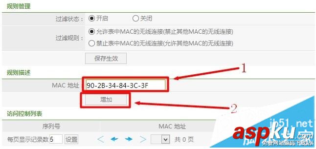 Netcore,磊科路由器,MAC地址