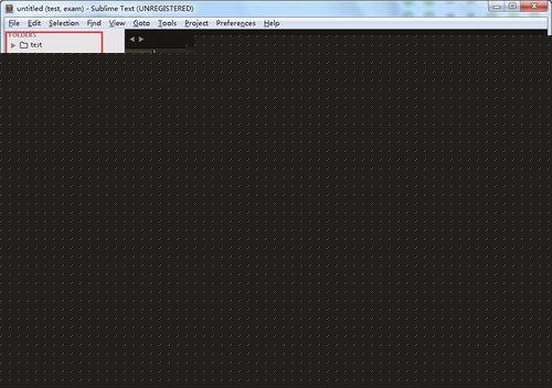 sublime,sublimetext3,目录
