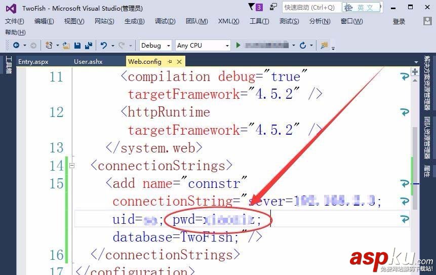 VisualStudio,数据库,网站