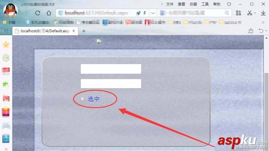 VisualStudio,复选框