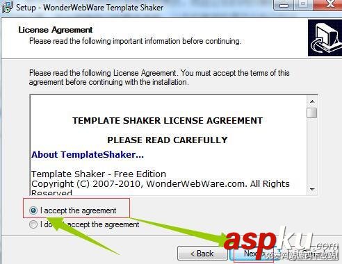 Template,Shaker,安装