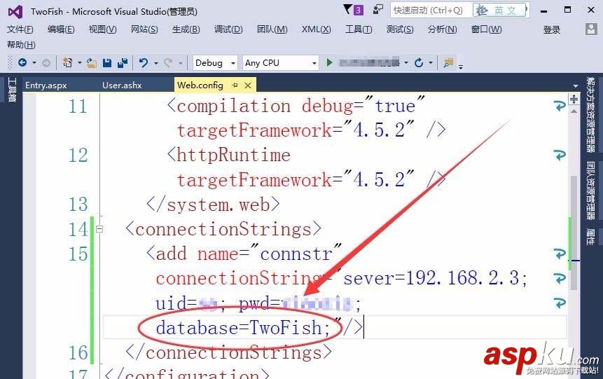VisualStudio,数据库,网站