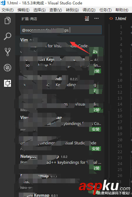 键映射,vscode