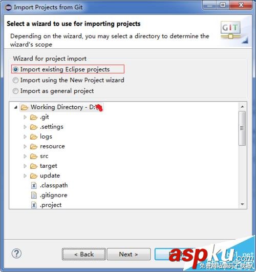 Eclipse,git