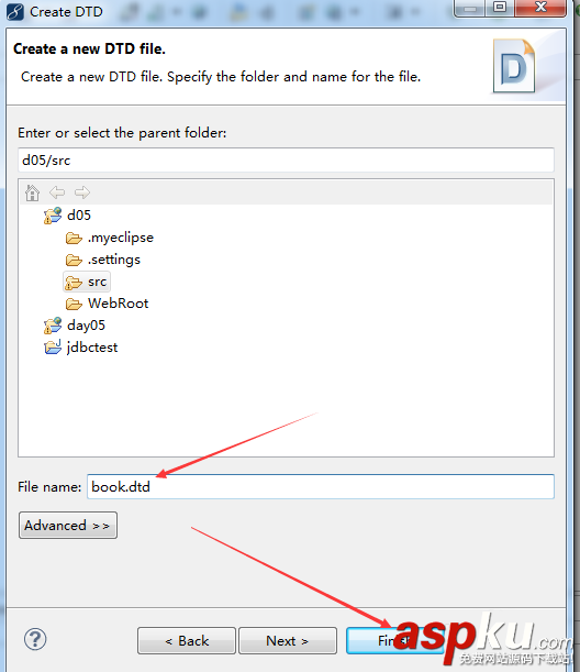 MyEclipse,xml,DTD