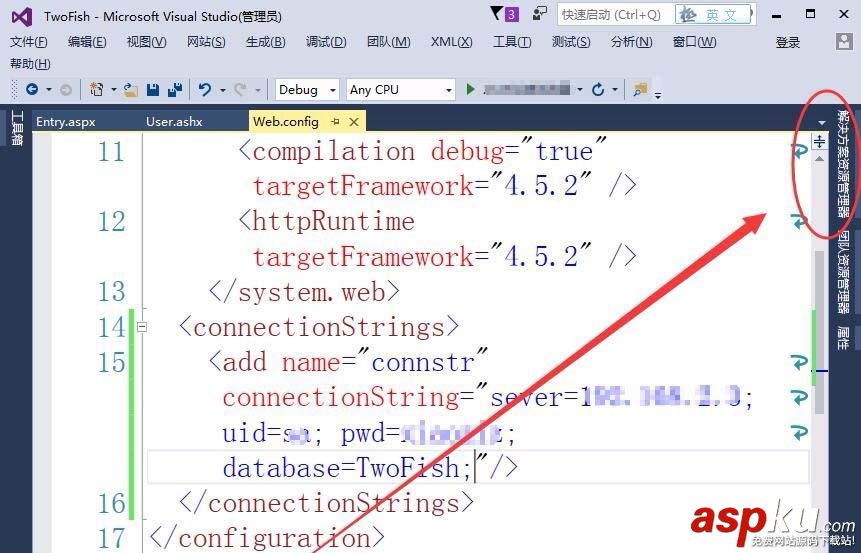 VisualStudio,数据库,网站
